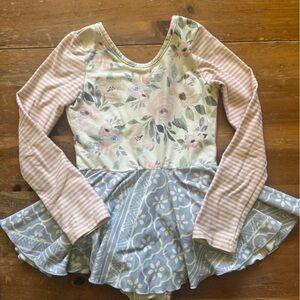 Cheeky Plum Pastel Floral Dress